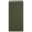 vidaXL Növényállvány 2 pcs Olajzöld 40 x 40 x 80 cm Acél