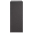 vidaXL Növényállvány 2 pcs Fekete 40 x 40 x 100 cm Acél