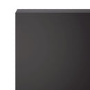 vidaXL Kerti takaróprofil 2 db 100 x 10 x 15 cm Acél Fekete