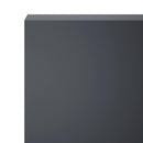 vidaXL Kerti takaróprofil 2 db 100 x 10 x 15 cm Acél Antracitszürke