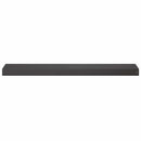 vidaXL Kerti takaróprofil 2 db 100 x 20 x 5 cm Acél Fekete