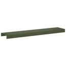 vidaXL Kerti takaróprofil 2 db 100 x 20 x 5 cm Acél Olajzöld