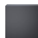 vidaXL Kerti takaróprofil 2 db 100 x 5 x 15 cm Acél Antracitszürke