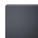 vidaXL Kerti takaróprofil 10 db 100 x 5 x 15 cm Acél Antracitszürke
