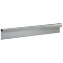 vidaXL Kerti takaróprofil 10 db 100 x 6 x 15 cm Horganyzott Acél Ezüst