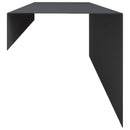 vidaXL Kerti takaróprofil 2 db 100 x 15 x 15 cm Acél Antracitszürke