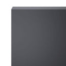 vidaXL Kerti takaróprofil 10 db 100 x 15 x 15 cm Acél Antracitszürke