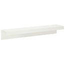 vidaXL Kerti takaróprofil 10 db 100 x 20 x 15 cm Acél Fehér