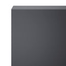 vidaXL Kerti takaróprofil 10 db 100 x 20 x 15 cm Acél Antracitszürke