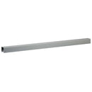 vidaXL Kerti takaróprofil 20 db 100 x 5 x 5 cm Horganyzott Acél Ezüst