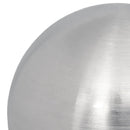 vidaXL Kefe golyó 8 pcs Ø 5 cm Ezüst Rozsdamentes acél 201