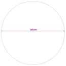 vidaXL Brushed Ball Ø 30 cm Ezüst Rozsdamentes acél 201