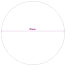 vidaXL Tükör Golyó 2 pcs Ø 15 cm Ezüst Rozsdamentes acél 201