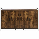 vidaXL Széf Füstös Tölgy 97 x 33 x 81 cm Szerelt Fa