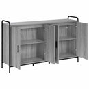 vidaXL Széf Szürke Sonoma 97 x 33 x 81 cm Szerelt Fa