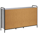 vidaXL Széf Szürke Sonoma 97 x 33 x 81 cm Szerelt Fa