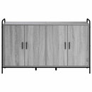 vidaXL Széf Szürke Sonoma 97 x 33 x 81 cm Szerelt Fa