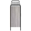 vidaXL Széf Szürke Sonoma 97 x 33 x 81 cm Szerelt Fa