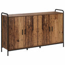 vidaXL Széf Antik Fa 97 x 33 x 81 cm Szerelt Fa