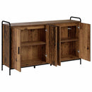 vidaXL Széf Antik Fa 97 x 33 x 81 cm Szerelt Fa