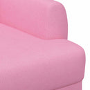 vidaXL Gombra tűzött loveseat Rózsaszín 116 x 67 x 80 cm Szövet