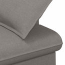 vidaXL Gombra tűzött loveseat Tópszínű 111 x 68 x 80 cm Szövet