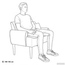 vidaXL Gombra tűzött loveseat Krémszínű 117 x 67 x 77 cm Bouclé