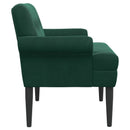 vidaXL Gombra tűzött loveseat Sötétzöld 120 x 66 x 78 cm Bársony