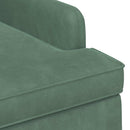vidaXL Gombra tűzött loveseat Tengeri Zöld 111 x 65 x 79 cm Bársony