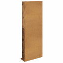 vidaXL CD szekrény Antik Fa 65 x 23,5 x 175 cm Szerelt Fa