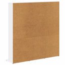 vidaXL CD szekrény Fehér 96 x 23,5 x 97,5 cm Szerelt Fa