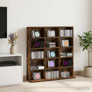 vidaXL CD szekrény Füstös Tölgy 96 x 23,5 x 97,5 cm Szerelt Fa