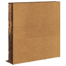 vidaXL CD szekrény Füstös Tölgy 96 x 23,5 x 97,5 cm Szerelt Fa
