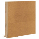 vidaXL CD szekrény Kézműves Tölgy 96 x 23,5 x 97,5 cm Szerelt Fa