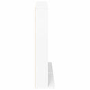 vidaXL CD szekrény 2 db Fehér 65 x 23,5 x 97,5 cm Szerelt Fa