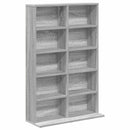 vidaXL CD szekrény Szürke Sonoma 65 x 23,5 x 97,5 cm Szerelt Fa