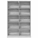 vidaXL CD szekrény Szürke Sonoma 65 x 23,5 x 97,5 cm Szerelt Fa