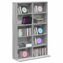 vidaXL CD szekrény Szürke Sonoma 65 x 23,5 x 97,5 cm Szerelt Fa