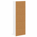 vidaXL CD szekrény Fehér 33 x 23,5 x 97,5 cm Szerelt Fa