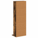 vidaXL CD szekrény Füstös Tölgy 33 x 23,5 x 97,5 cm Szerelt Fa