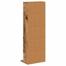 vidaXL CD szekrény Antik Fa 33 x 23,5 x 97,5 cm Szerelt Fa