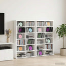 vidaXL CD szekrény 2 db Fehér 60 x 17 x 92 cm Szerelt Fa