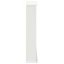 vidaXL CD szekrény 2 db Fehér 60 x 17 x 92 cm Szerelt Fa