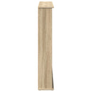 vidaXL CD szekrény 2 db Sonoma Tölgy 60 x 17 x 92 cm Szerelt Fa