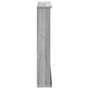 vidaXL CD szekrény 2 db Szürke Sonoma 60 x 17 x 92 cm Szerelt Fa