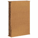 vidaXL CD szekrény Antik Fa 60 x 17 x 92 cm Szerelt Fa
