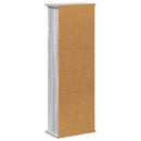 vidaXL CD szekrény Szürke Sonoma 60 x 17 x 92 cm Szerelt Fa