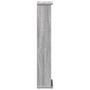 vidaXL CD szekrény Szürke Sonoma 60 x 17 x 92 cm Szerelt Fa