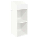 vidaXL Hanglemez szekrény Fehér 36 x 36 x 95,5 cm Szerelt Fa