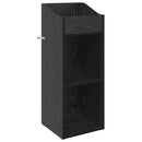 vidaXL Hanglemez szekrény Fekete Tölgy 36 x 36 x 95,5 cm Szerelt Fa